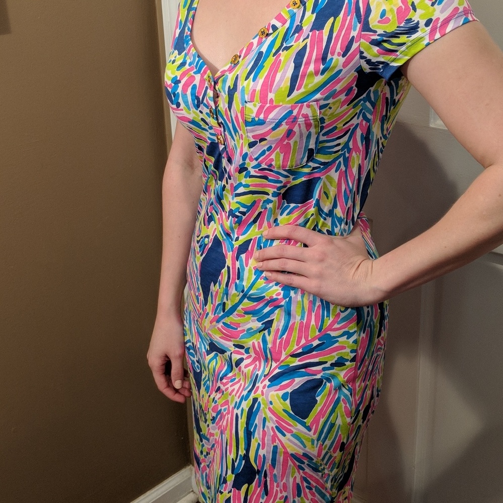 Lilly Pulitzer Palmira V-Neck dress